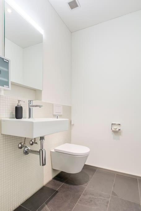 Luxus Wohnung Mit Garten Zurich Luaran gambar