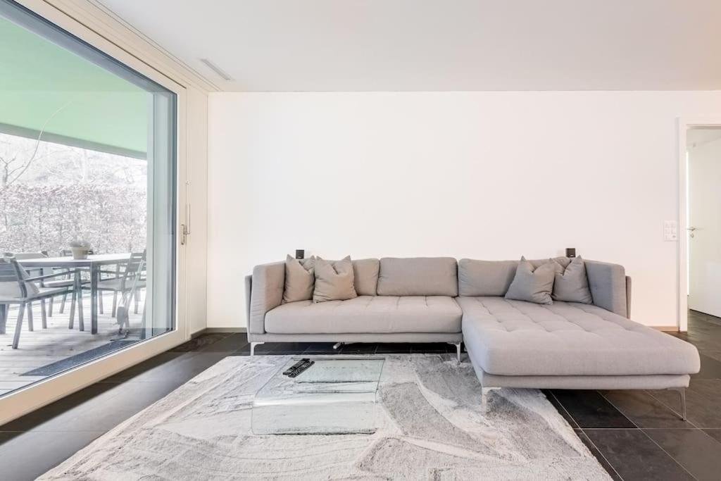 Luxus Wohnung Mit Garten Zurich Luaran gambar